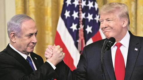 Benjamín Netanyahu y Donald Trump.