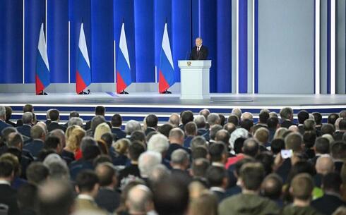 Discurso ante las dos cámaras del congreso ruso y autoridades militares. 