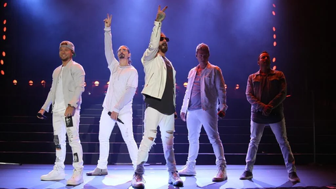 Los Backstreet Boys en Israel. 