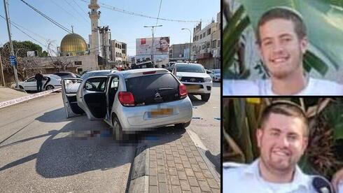 Israelíes asesinados en Huwara. 