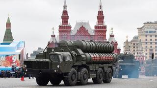 S-400 en un desfile militar de Moscú. 