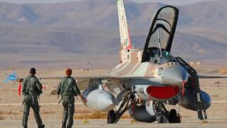 Combatientes de la Fuerza Aérea de Israel. 