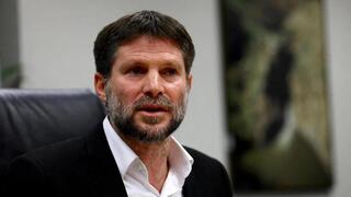 Bezalel Smotrich, ministro de Finanzas de Israel. 
