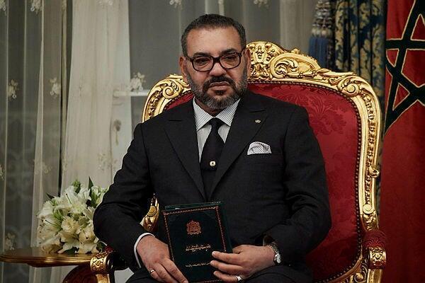 Rey Mohammed VI de Marruecos. 