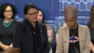 Las representantes demócratas Rashida Tlaib e Ilhan Omar. 