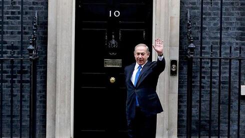 El primer ministro israelí visitó Downing Street 10 en 2017. 