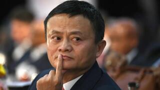 Jack Ma, fundador del gigante chino del comercio electrónico Alibaba, en Johannesburgo.