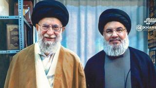 Ali Jamenei de Irán y Hassan Nasrallah de Hezbollah.