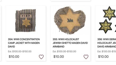 Objetos del Holocausto a la venta en subasta pública en New York.