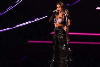 Noa Kirel en la final de Eurovisión. 