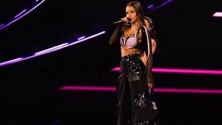 Noa Kirel en la final de Eurovisión. 