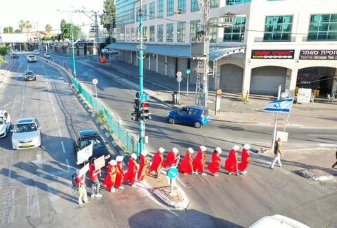 Por primera vez, "marcha de esclavos" en Ramla. 