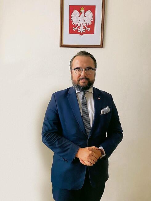 Viceministro de Asuntos Exteriores de Polonia, Paweł Jabłoński (Embajada de Israel en Polonia) Viceministro de Asuntos Exteriores de Polonia, Paweł Jabłoński