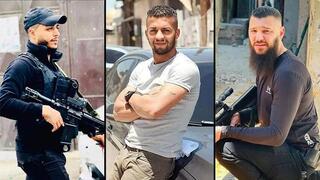 Abdullah Abu Hamdan, Mohammed Zeitoun, y Fathi Rizk.
