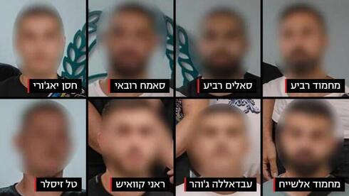 Las ocho personas detenidas tras el asesinato de un israelí en Dubai.