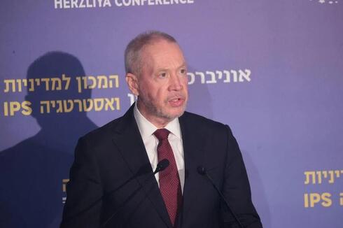 El ministro de Defensa de Israel, Yoav Galant.