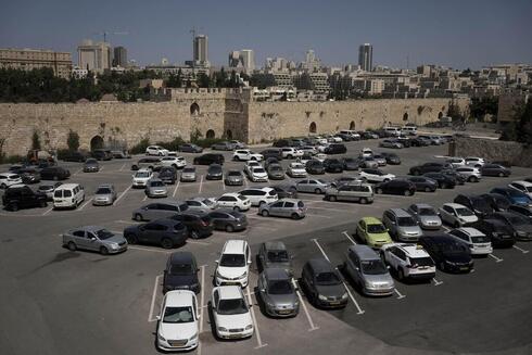 Aparcamiento que forma parte de un polémico acuerdo en el barrio de la Ciudad Vieja de Jerusalem.