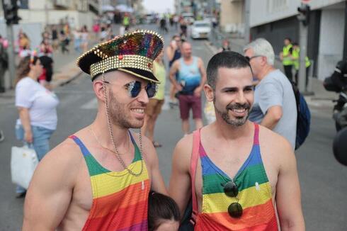 Miles de personas participaron en un Desfile del Orgullo celebrado en Tel Aviv. (Dana Kopel) Miles de personas participaron en un Desfile del Orgullo celebrado en Tel Aviv.
