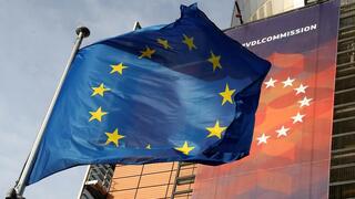 Bandera de la Unión Europea.