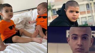 Desde la izquierda en el sentido de las agujas del reloj: Adam y Amir Masarwa, Rami Marjiehm y Mohammad Abu Hawash.