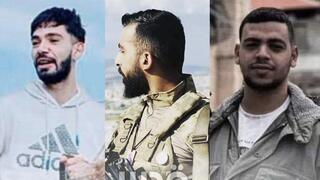 Las FDI detuvieron a tres terroristas buscados en Jenín:  Abdullah Sobeh, Ward Sharim y Mus'ab Ja'aydah.