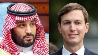 Mohammed bin Salman, Jared Kushner.