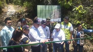 Gali Dagan, embajador de Israel en Colombia, durante la inauguración del Bosque de la Reconciliación y la Paz.