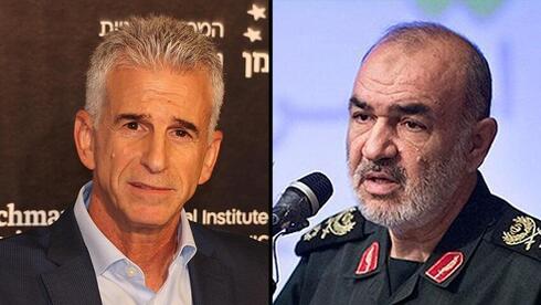 David Barnea, del Mossad, y Hossein Salami, de la Guardia Revolucionaria Islámica. (AP, Yariv Katz) David Barnea, del Mossad, y Hossein Salami, de la Guardia Revolucionaria Islámica.
