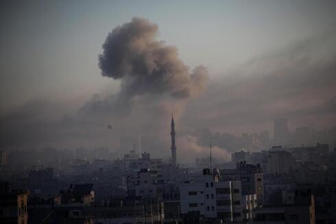 Ataque de las FDI en el norte de Gaza. 