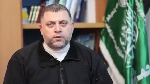Nofal en un video de propaganda de Hamás. 