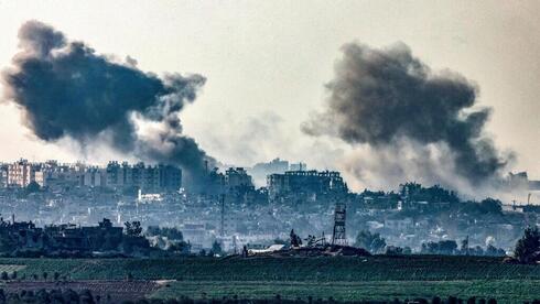 Israel volvió a atacar con fuerza el centro de Gaza.