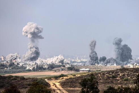 Ataques de las FDI en Gaza.