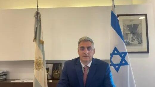 Francisco Tropepi, encargado de la embajada argentina en Israel. 