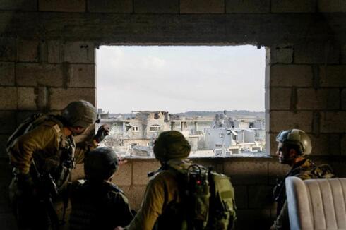 Las FDI operando en lo profundo de la Franja de Gaza.