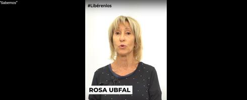 Rosa Ubfal, una de las familiares que participa en el video de AMIA. (Captura de pantalla) Rosa Ubfal, una de las familiares que participa en el video de AMIA.