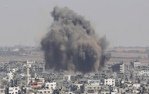 Ataque de las FDI contra Gaza durante la Operación Margen Protector, en 2014. 