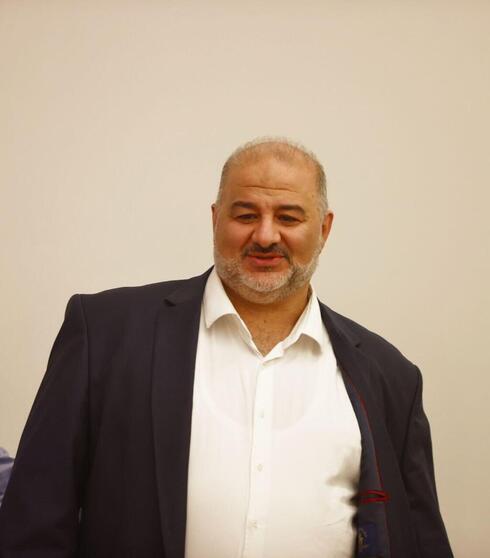 El dirigente ra'am Mansour Abbas.