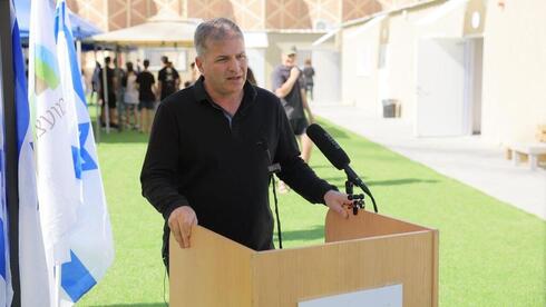 Inauguración de la primera escuela para estudiantes evacuados del Consejo Regional de Eshkol. (Ministerio de Educación) Inauguración de la primera escuela para estudiantes evacuados del Consejo Regional de Eshkol.