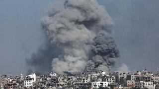 Ataque de las FDI en Gaza.