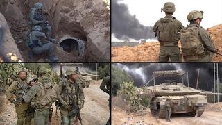 Continúan las operaciones de las FDI al norte y el sur de la Franja de Gaza.