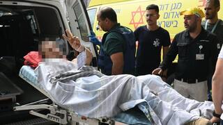 Tropas heridas llegan al Centro Médico Soroka