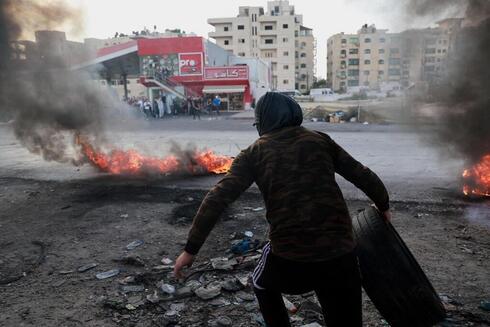 Disturbios en Ramalá, Cisjordania.