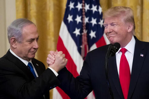 Benjamín Netanyahu y Donald Trump 