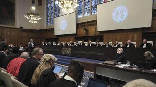 La Corte Internacional de Justicia en La Haya. 