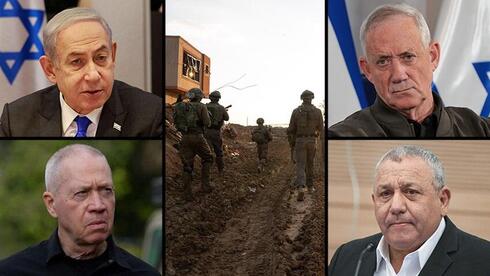 ¿El gabinete de guerra a punto de explotar? Tensas relaciones entre Netanyahu, Gantz, Gallant y Eisenkot. 