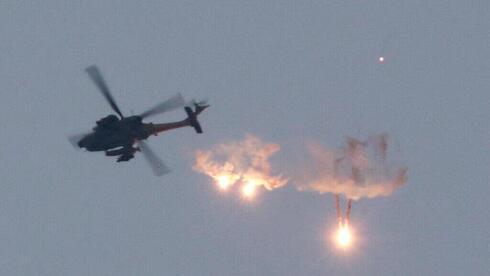 Helicóptero Apache dispara sobre Gaza