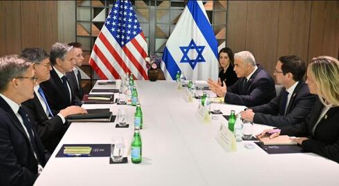 Lapid y Blinken se reunieron luego de que el secretario de Estado de EE.UU. visitara a Netanyahu.