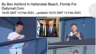 Yair Netanyahu retratado en el "Daily Mail". 