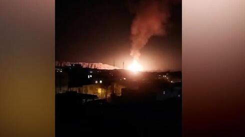 Explosión de un oleoducto en Irán. 