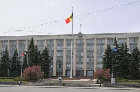 Edificio gubernamental en Moldavia. 